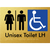 Unisex Accessible Toilet LH w/ Air Lock