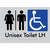 Unisex Accessible Toilet LH w/ Air Lock