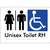 Unisex Accessible Toilet RH w/ Air Lock