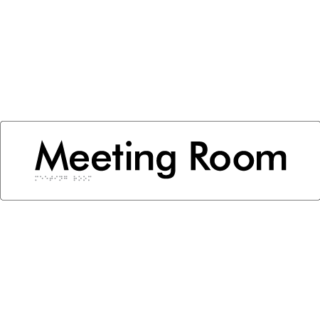 Meeting Room - Braille Tactile Signs Aust.