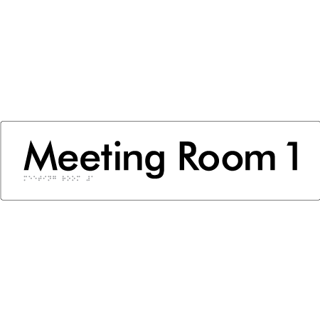 Meeting Room 1 - Braille Tactile Signs Aust.