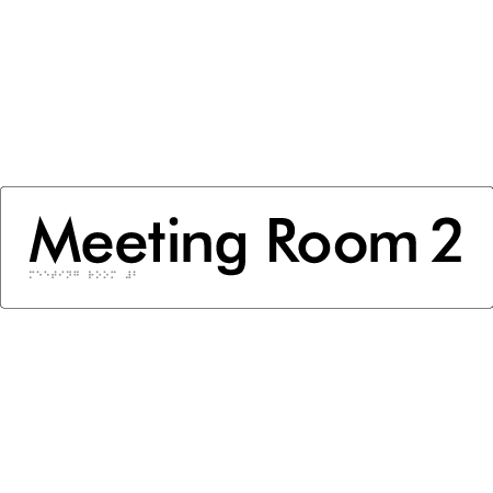 Meeting Room 2 - Braille Tactile Signs Aust.