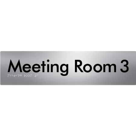 Meeting Room 3 - Braille Tactile Signs Aust.