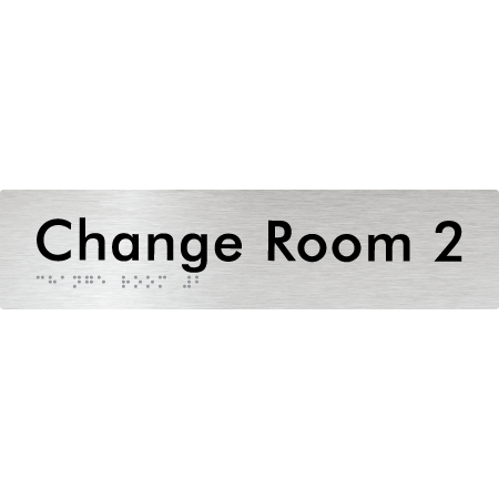 Change Room 2 - Braille Tactile Signs Aust.