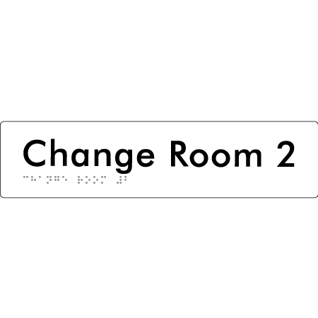 Change Room 2 - Braille Tactile Signs Aust.