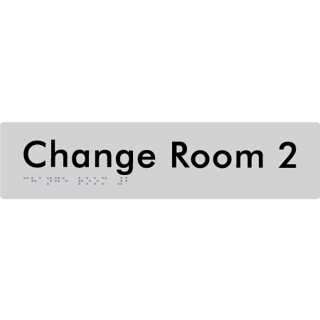 Change Room 2 - Braille Tactile Signs Aust.