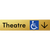 Accessible Theatre Entrance w/ Large Arrow