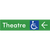 Accessible Theatre Entrance w/ Large Arrow