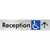 Reception Access w/ Large Arrow