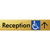 Reception Access w/ Large Arrow