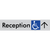 Reception Access w/ Large Arrow