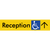 Reception Access w/ Large Arrow