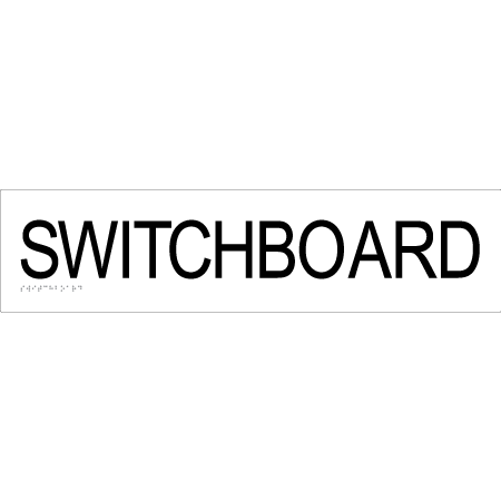 SWITCHBOARD - Braille Tactile Signs Aust.