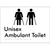 Unisex Ambulant Toilet