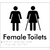Female Toilets with Ambulant Cubicle