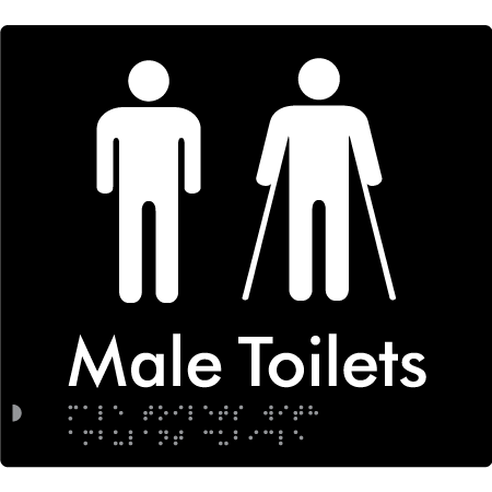 Male Toilets with Ambulant Cubicle