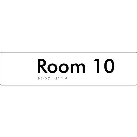 Room 10 - Braille Tactile Signs Aust.