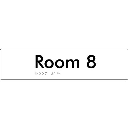 Room 8 - Braille Tactile Signs Aust.