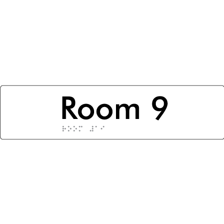 Room 9 - Braille Tactile Signs Aust.