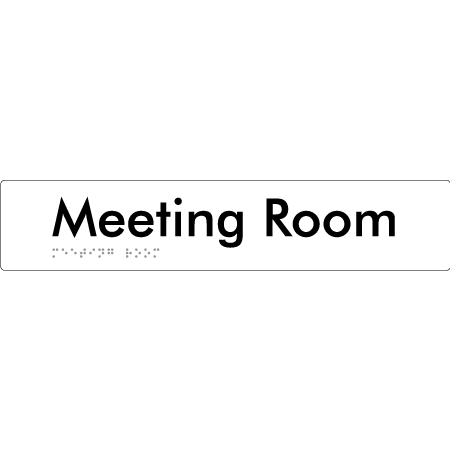 Meeting Room - Braille Tactile Signs Aust.