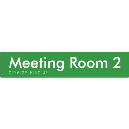 Meeting Room 2 - Braille Tactile Signs Aust.