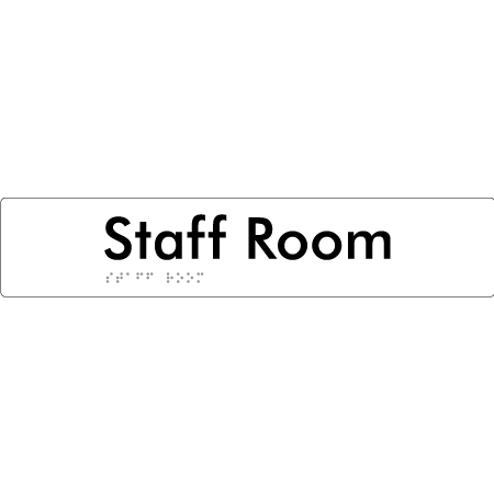 Staff Room - Braille Tactile Signs Aust.
