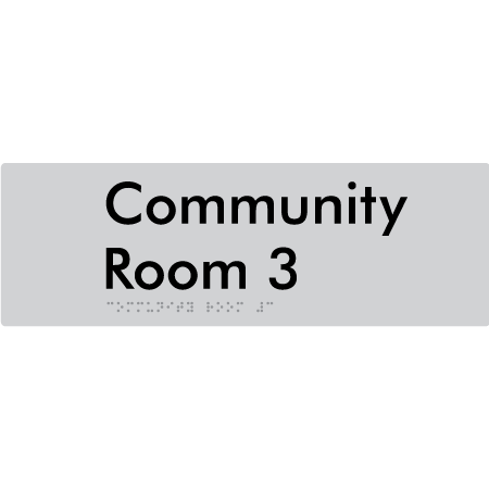 Community Room 3 - Braille Tactile Signs Aust.