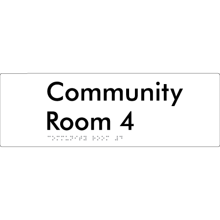 Community Room 4 - Braille Tactile Signs Aust.