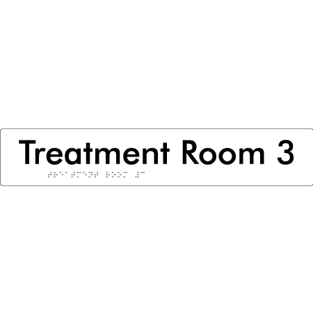 Treatment Room 3 - Braille Tactile Signs Aust.