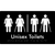 Unisex Toilets with Ambulant Cubicle w/ Air Lock