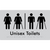 Unisex Toilets with Ambulant Cubicle w/ Air Lock