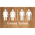 Unisex Toilets with Ambulant Cubicle w/ Air Lock