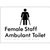 Female Staff Ambulant Toilet