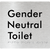 Gender Neutral Toilet