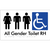 All Gender Accessible Toilet LH / RH