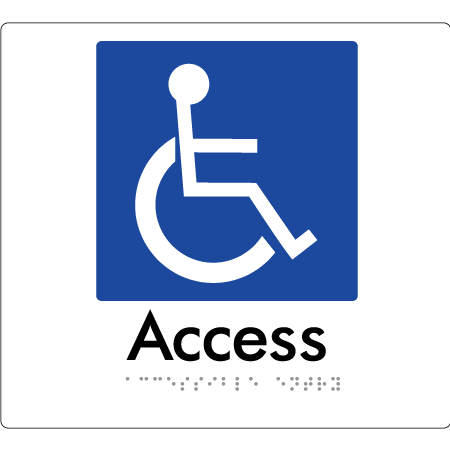 Accessible Entry Access - Braille Tactile Signs Aust.