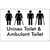 Unisex Toilet & Ambulant Toilet