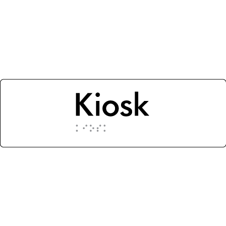 Kiosk - Braille Tactile Signs Aust.