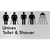 Unisex Toilet and Shower with Ambulant Facilities