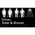 Unisex Toilet and Shower with Ambulant Facilities