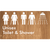 Unisex Toilet and Shower with Ambulant Facilities
