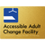 Accessible Adult Change Facility