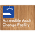 Accessible Adult Change Facility