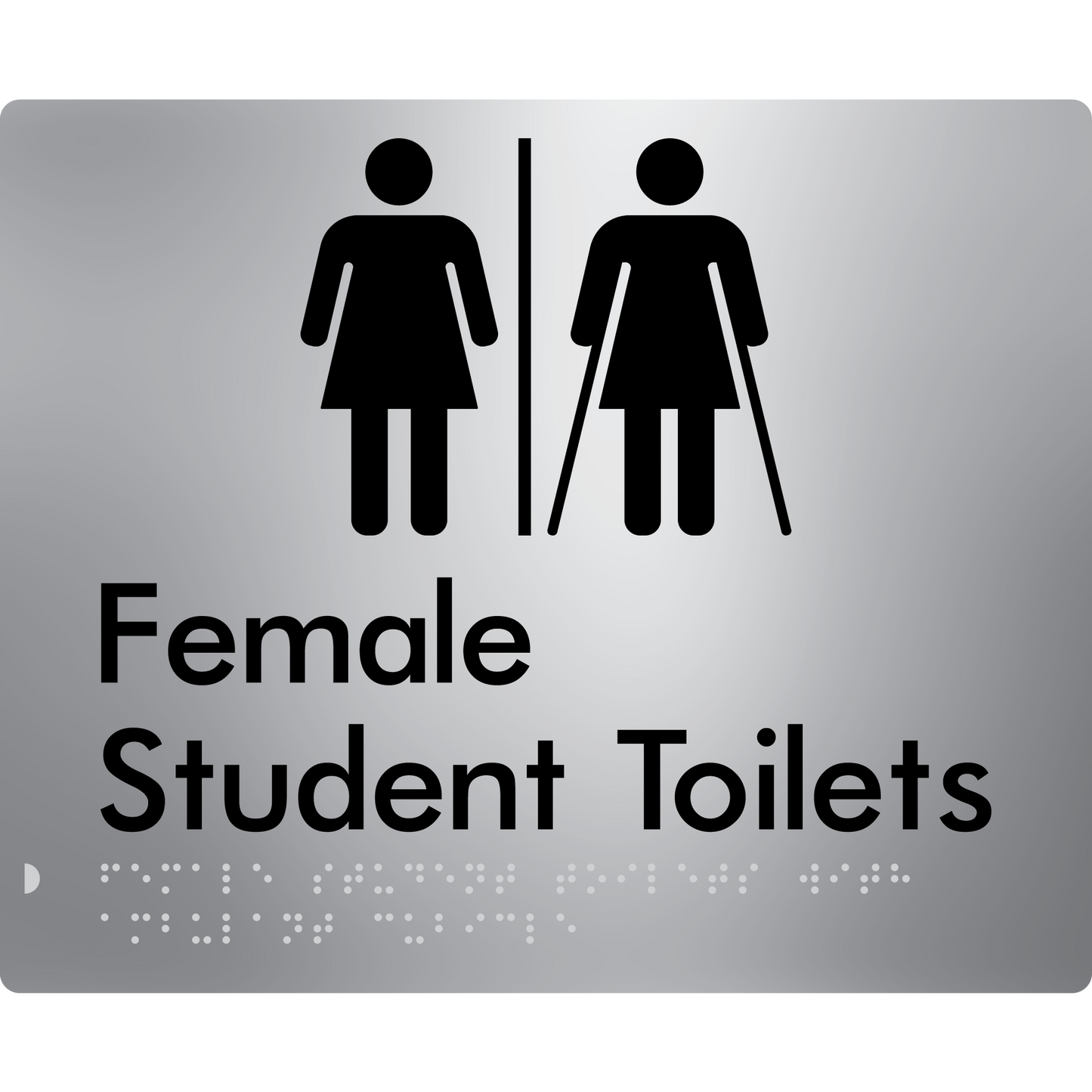 Female Student Toilets with Ambulant Cubicle & Air Lock