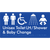 Unisex Accessible Toilet LH / Shower / Baby Change