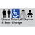 Unisex Accessible Toilet LH / Shower / Baby Change