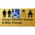 Unisex Accessible Toilet RH / Shower / Baby Change