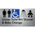Unisex Accessible Toilet RH / Shower / Baby Change