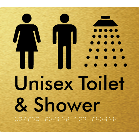 Unisex Toilet & Shower