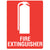 Fire Extinguisher Location Sign